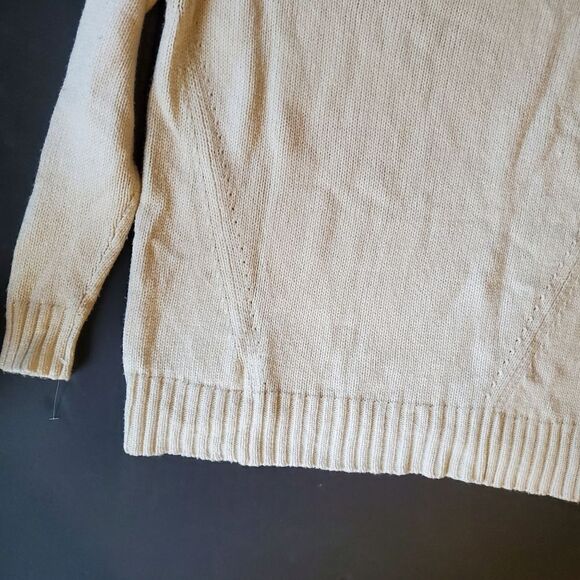 J. Crew white thick sweater - Picture 8 of 10